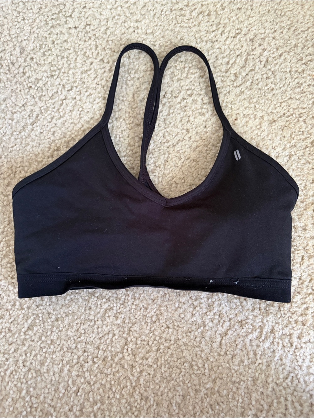 NOBULL Black Racerback Sports Bralette